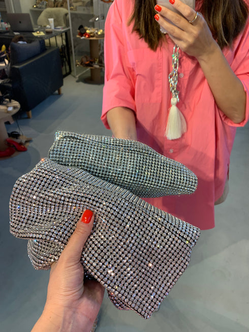 NOBU TAŞLI CLUTCH ÇANTA